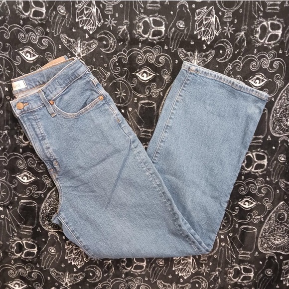Madewell Perfect Vintage Wide Leg Jeans, size 29 - Picture 3 of 6